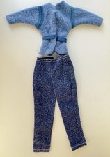 Barbie Fashion Outfit- Giacca #3682 + Jeans Anni 80 - VINTAGE