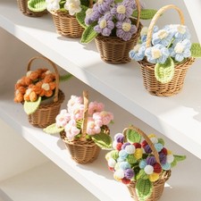 Mini cesto girasole fatto a