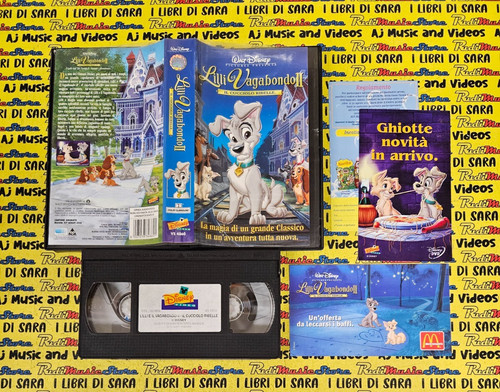 Vhs film lilli vagabondo - film,