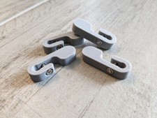 Supports IKEA DETOLF / Shelf brackets gris clair