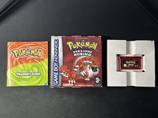 Pokémon Versione Rubino Nintendo Game Boy Advance GBA originale Ruby Version ITA