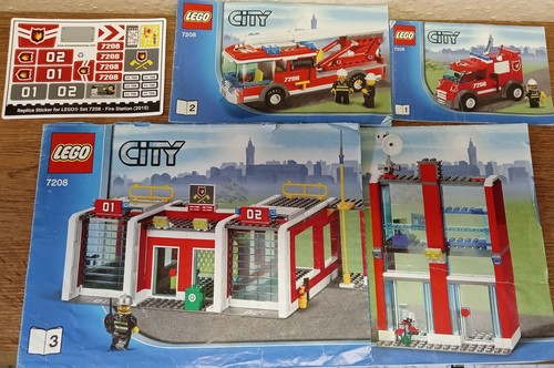 Lego city 7208 grande - lego,