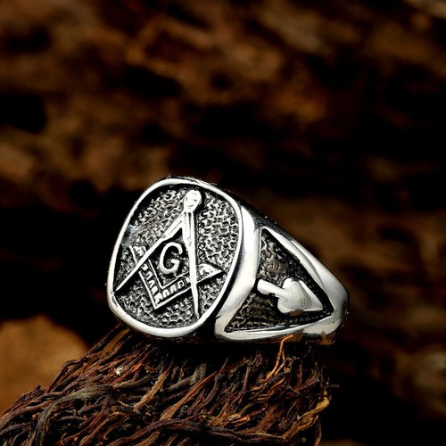 Anello vintage massone - anello,