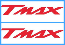  2 STICKERS ADESIVI ROSSI X