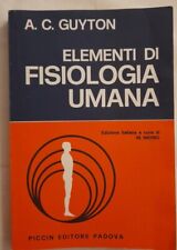 Elementi Di Fisiologia Umana A.C.Guyton Piccin Editore Padova 1980