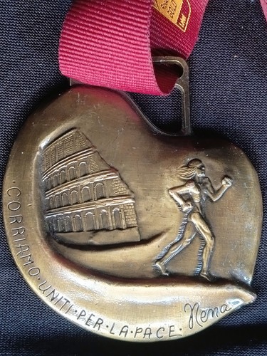 Medaglia maratona roma - medaglia, di