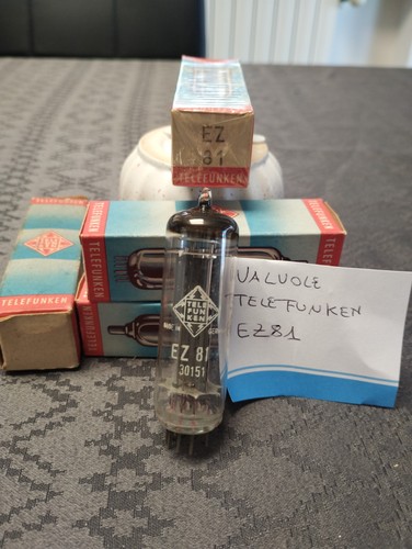 Valvole telefunken ez81 - valvole,