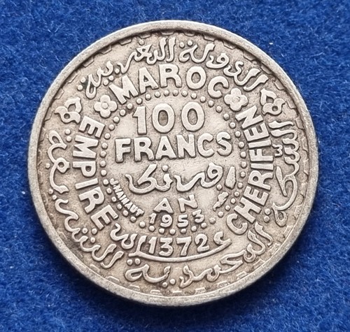 Moneta argento coin morocco - moneta,
