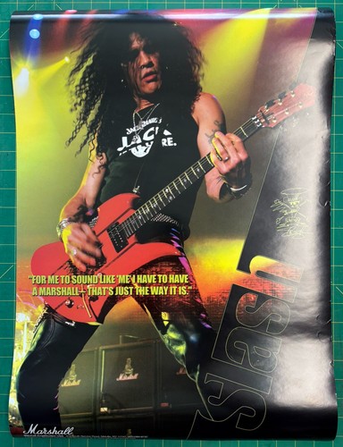 Marshall amps slash poster - marshall,