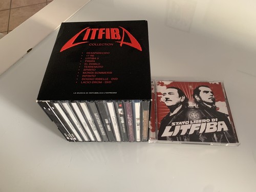 Litfiba collection box con 9 - collection'',