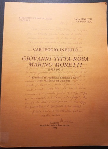 Giovanni titta rosa marino - giovanni,