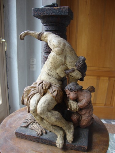 Scultura lignea policroma - scultura,