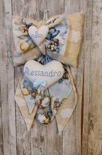 Fiocco Nascita Bimbo nome personalizzabile