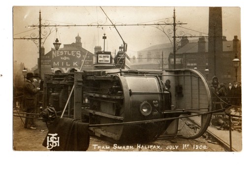 Yorkshire tram smash - yorkshire.,
