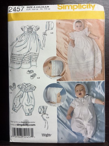 Simplicity 2457 set battesimo - simplicity,