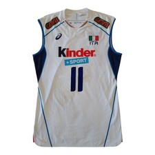 *HH* Maglia Nelli Nazionale Italiana Volley Pallavolo Autografata Italia Kinder