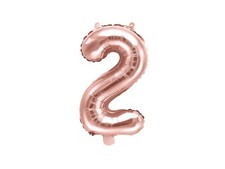 Pallone numero 2 Due Rosa Gold