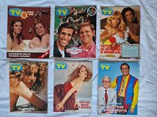 LOTTO 6 TV SORRISI E CANZONI n 28 52 1978 + n 13 33 1979 + n 8 1980 + n 24 1985