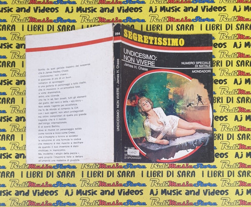 Book libro segretissimo 264 - libro, n.264