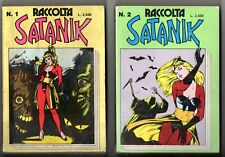SATANIK RACCOLTA n°1 e n°2  Edizione Max Bunker Press Giugno/Agosto 1991