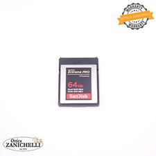 SANDISK EXTREME PRO 64 Gb Compact Flash Usato