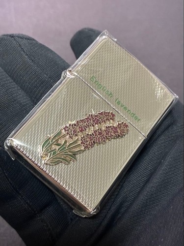 Accendino zippo inglese fiore - inglese,
