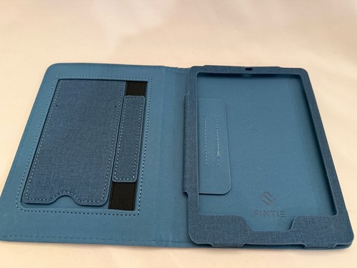 Euc blue fintie stand case - blue,