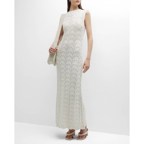 Maxi abito all uncinetto - maxi,