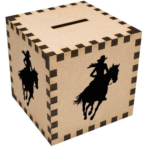 Cowgirl riding horse - 'cowgirl,