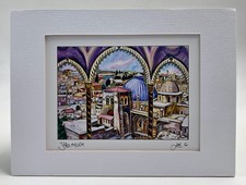 Vecchia Stampa Gerusalemme