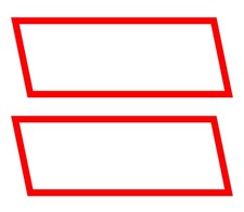 Kit contrassegni adesivi, 2 pz