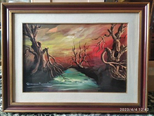 Quadro dipinto olio tela - quadro, su
