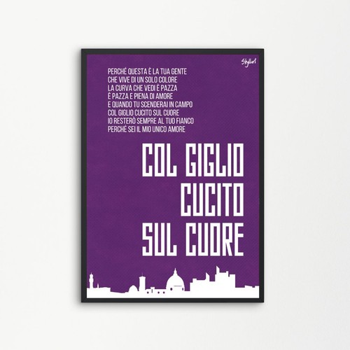 Poster quadro calcio - quadro,