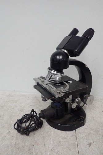 Microscopio binoculare vintage