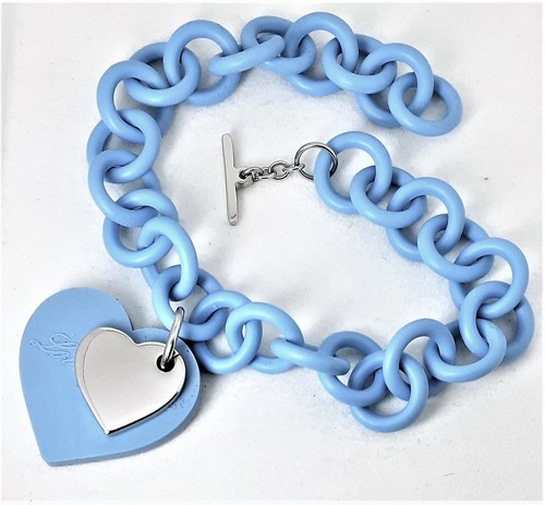 Bracciale gomma turchese - in,
