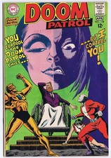 DOOM PATROL # 118 US fumetto 1968 