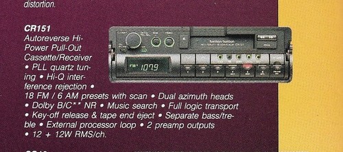 Harman kardon cr151 - harman, cr151,
