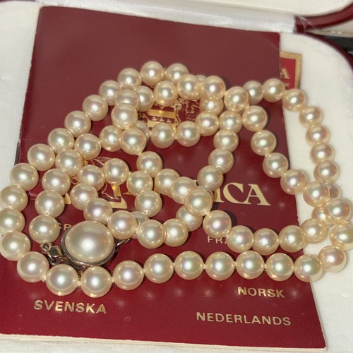 Collana perle imitazione - di,