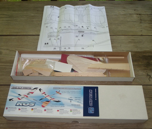 Kit aliante modello lancio