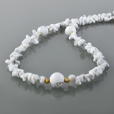 A Mano Naturale Howlite Pepite