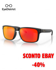 Sunglasses Oakley Holbrook-Lente prizm ruby-Montatura matte black OO9102-E255
