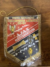 Gagliardetto Pennant Juventus Ajax Champions League 1996/97 semifinale Torino