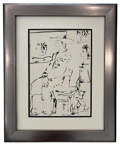 Litografia pablo picasso - litografia,