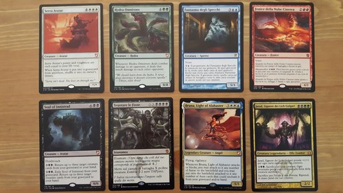 Lotto carte magic rare - magic, 8