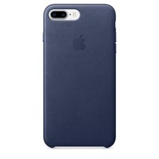 Originale/Ufficiale Apple IPHONE 7 Plus / 8 Custodia IN Pelle - Mezzanotte Blu