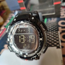 Orologio Uomo Nero Sector