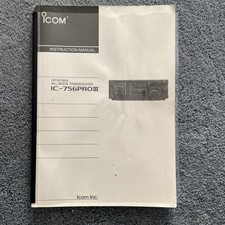Icom IC-756PRO III Manuale