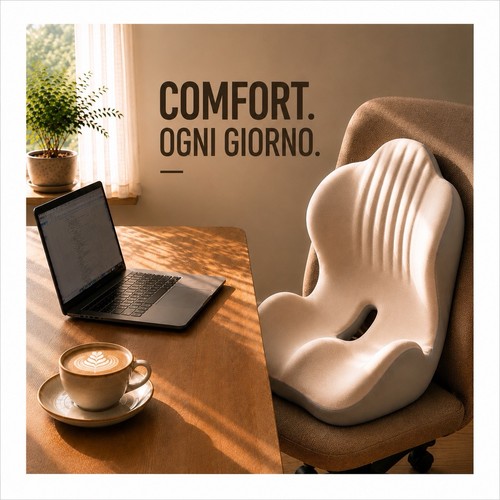Cuscino lombare ergonomico - cuscino,