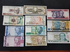 Lotto collezione 11 banconote
