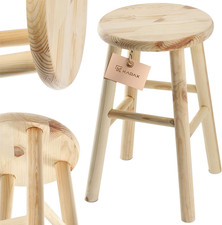 Sgabello Basso in Legno Di